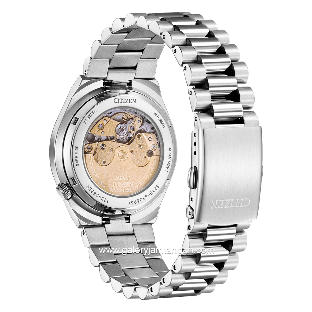 CITIZEN TSUYOSA CTZ NJ0151-88M Silver Dial Blue Automatic Stainless Steel