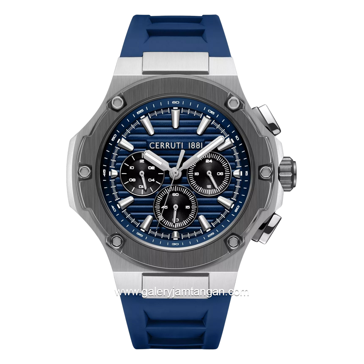 CERRUTI 1881 CIWGQ0085702 LUCARDO Blue Rubber Strap