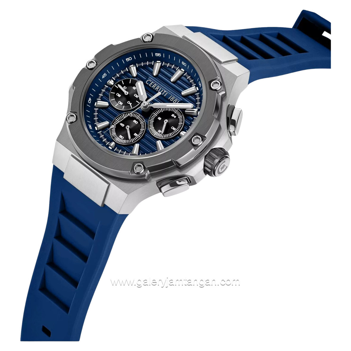 CERRUTI 1881 CIWGQ0085702 LUCARDO Blue Rubber Strap