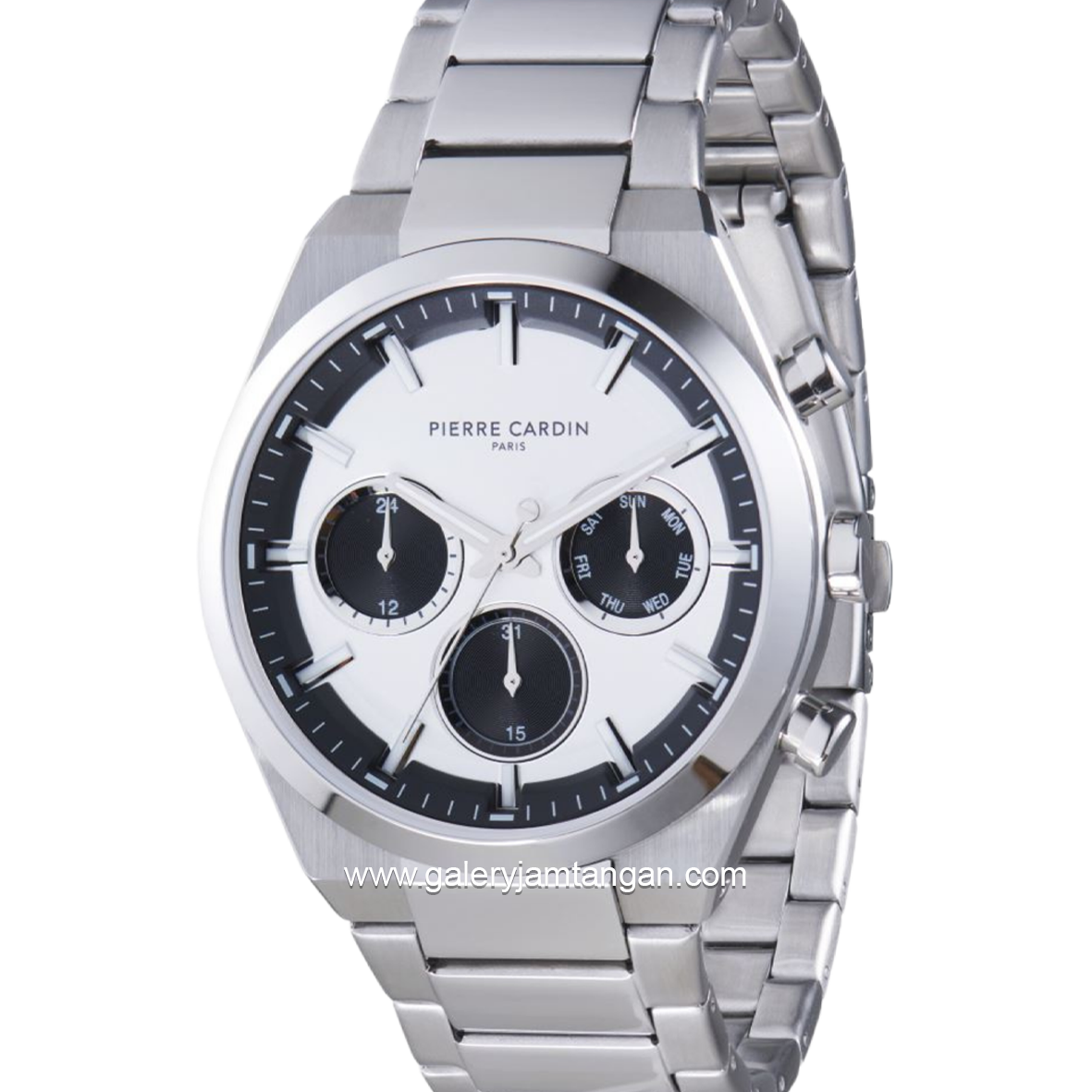 PIERRE CARDIN BATIGNOLLES INFLUENTIAL CML.0003 Silver Dial White
