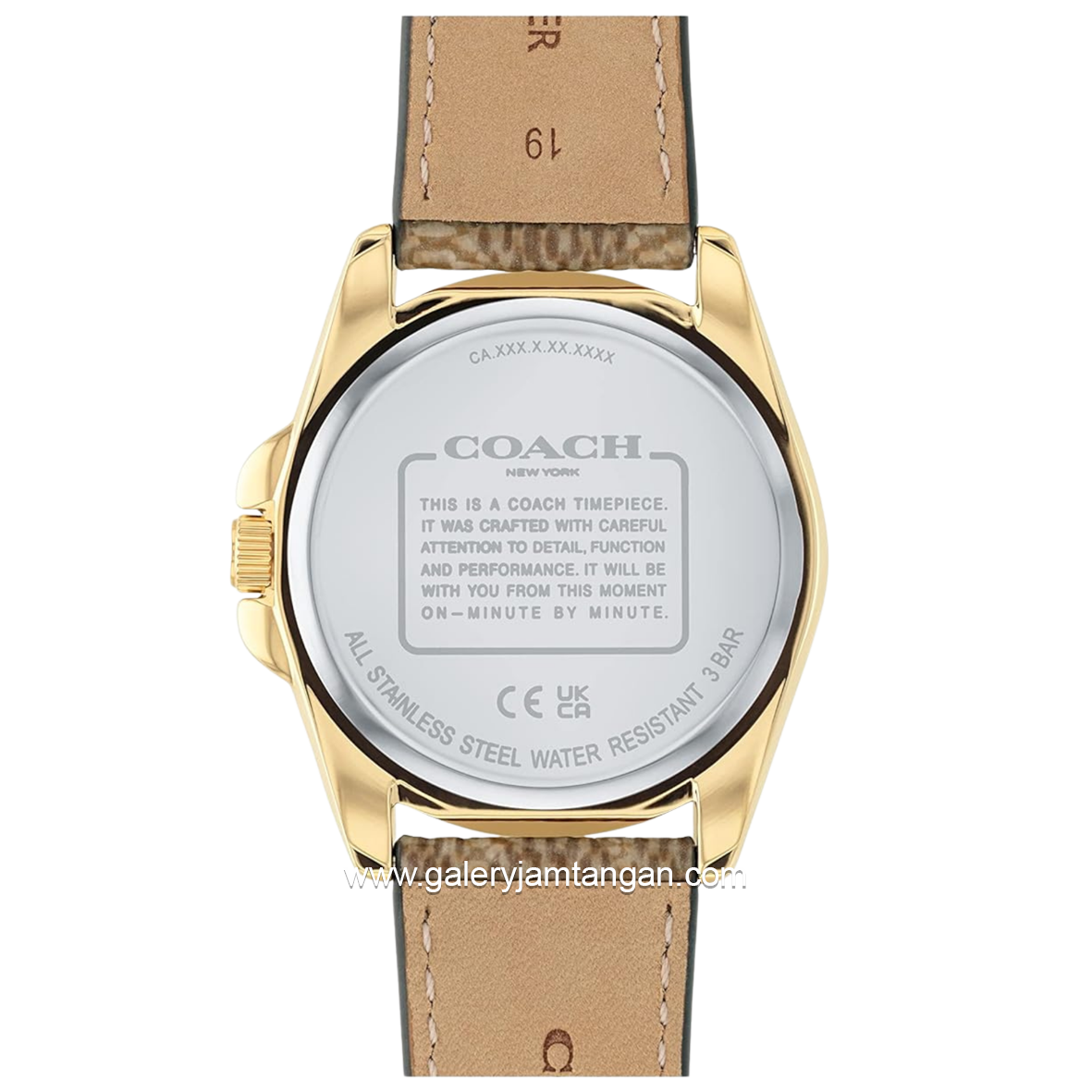 COACH GREYSON 14504111 Champagne Brown Strap