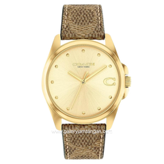 COACH GREYSON 14504111 Champagne Brown Strap