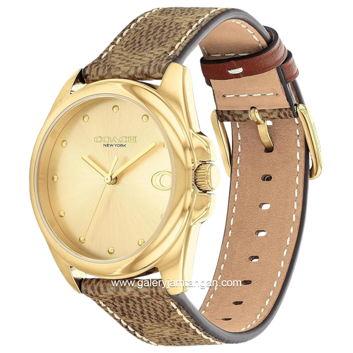 COACH GREYSON 14504111 Champagne Brown Strap