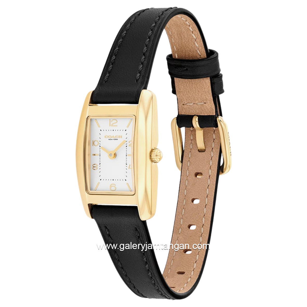 COACH 14504647 Reese Black Leather Strap