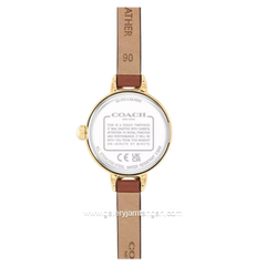 COACH 14504656 Iris Lea Brown Leather Strap