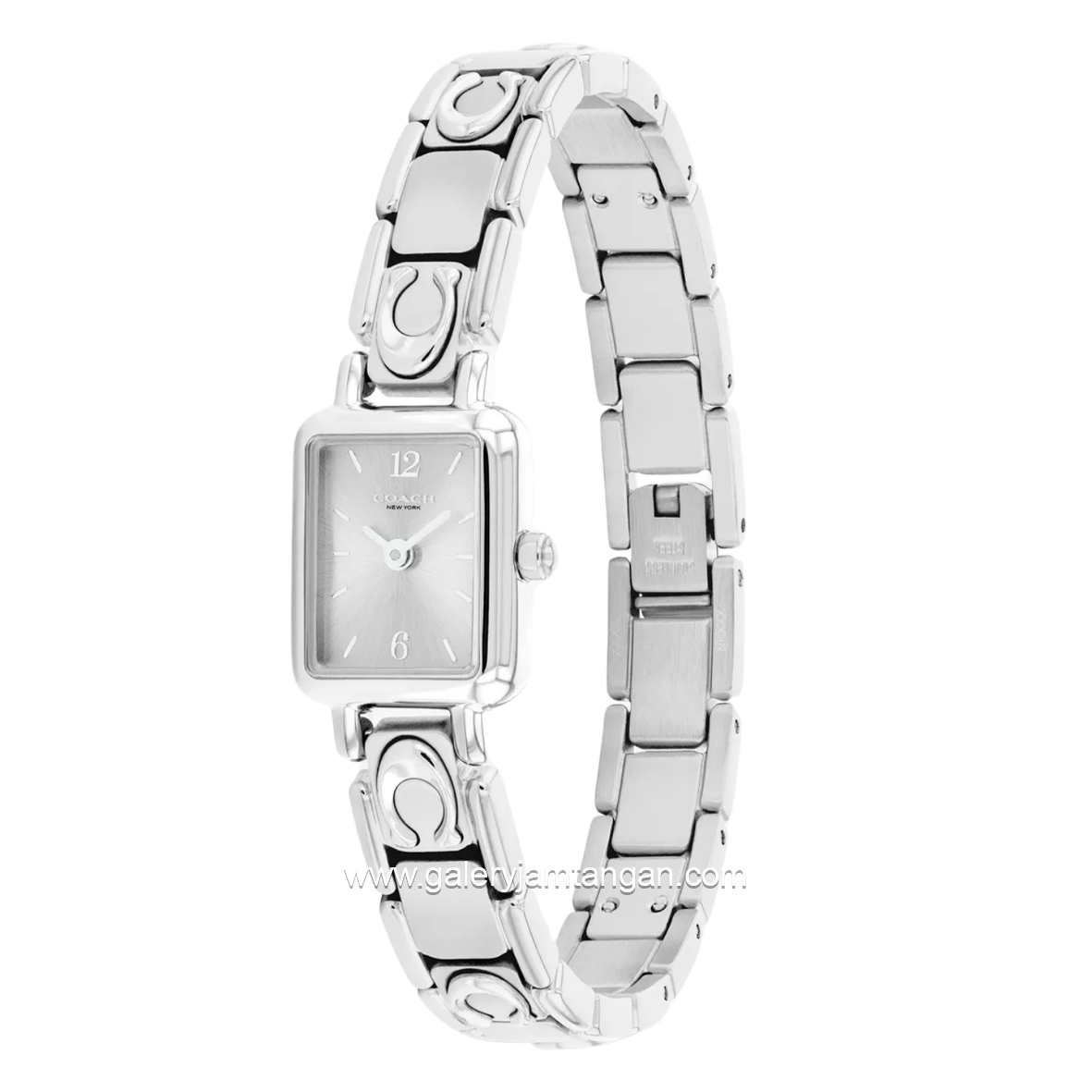 COACH MARA 14504671 Silver Stainlees Steel Strap
