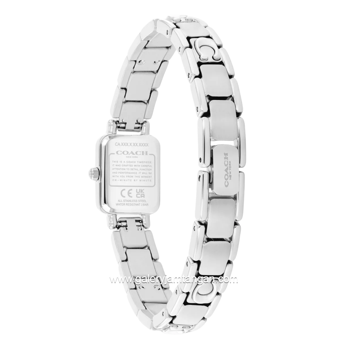 COACH MARA 14504671 Silver Stainlees Steel Strap