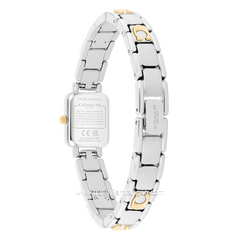 COACH MARA 14504673 Silver Gold Stainless Steel Strap