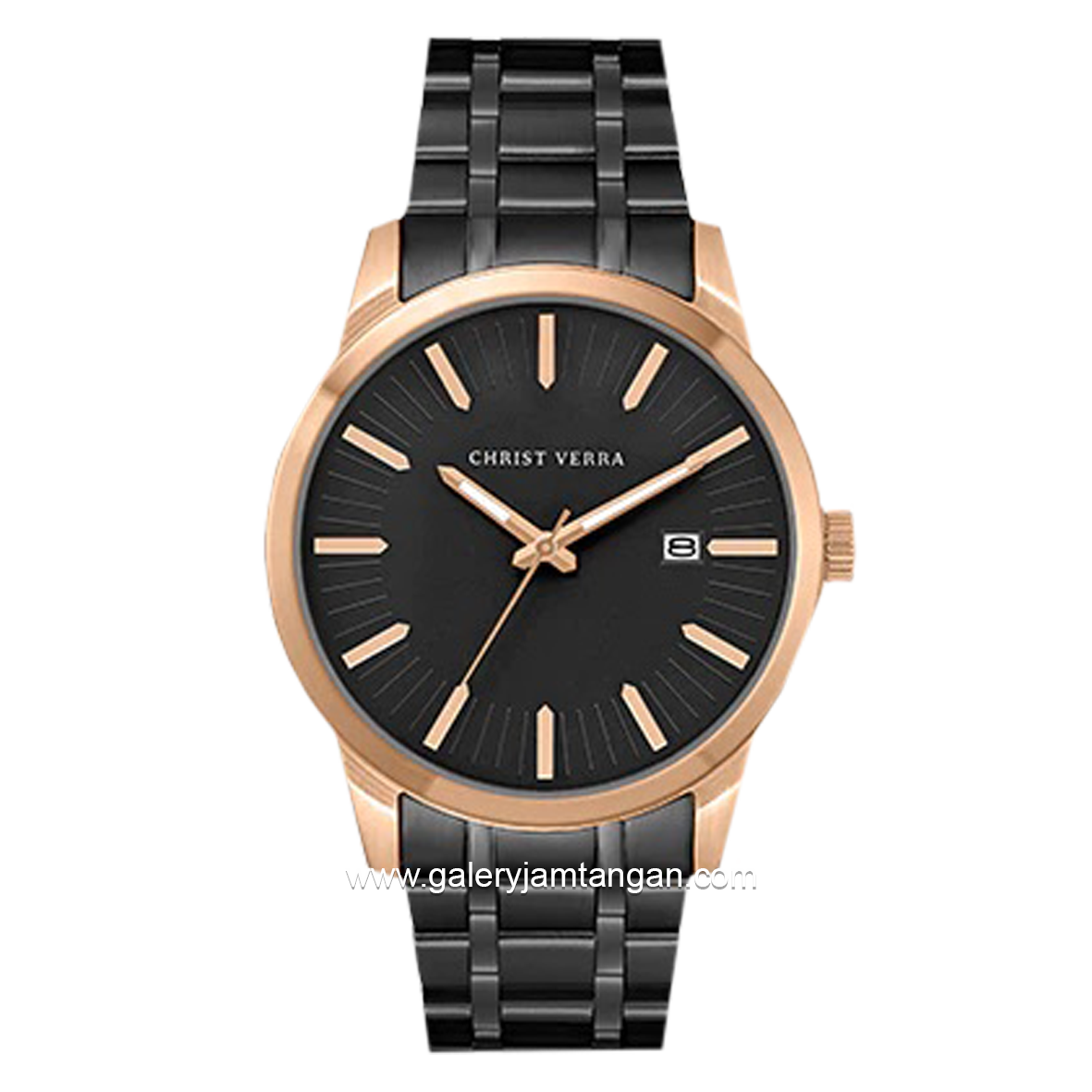 CHRIST VERRA CV 10636L-18 BLK Black Rose Stainless Steel