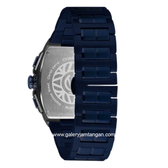 CHRIST VERRA CODE-X SERIES CV 12381G-1D BLU LE Blue Stainless Steel Strap