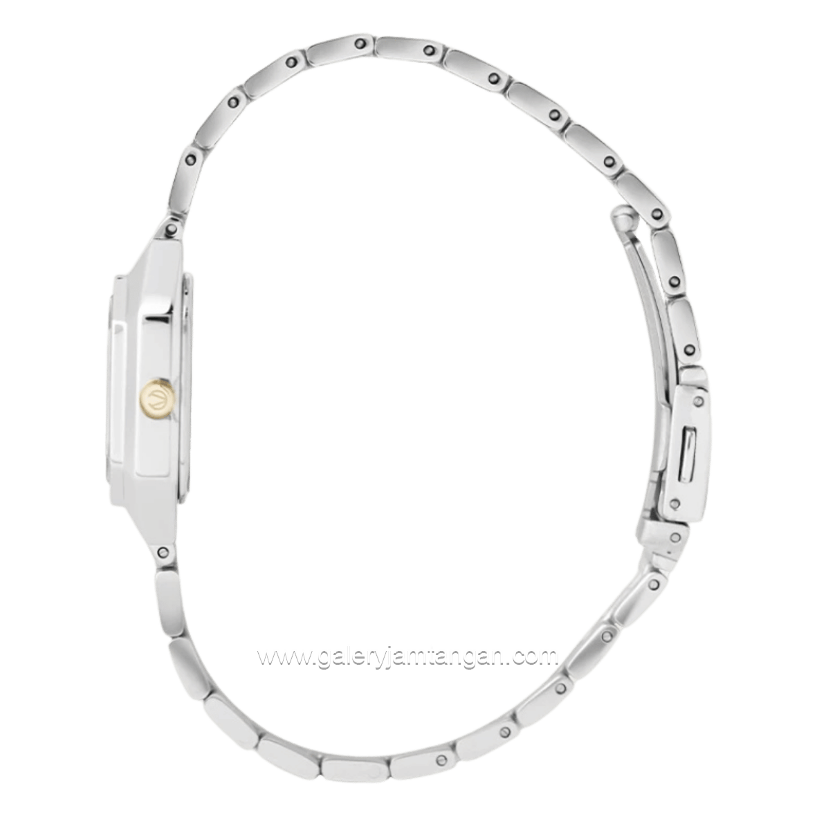 CHRIST VERRA CV 507925L-13 WHT Silver Gold Stainless Steel