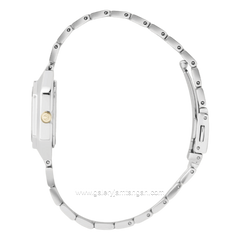 CHRIST VERRA CV 507925L-13 WHT Silver Gold Stainless Steel