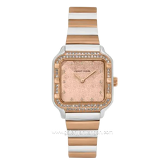 CHRIST VERRA LUMINA CV 514823L-14 PNK/MOP Rosegold Silver Stainless Steel