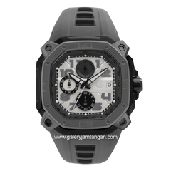 CHRIST VERRA CV 63033G-36L GUN Grey Rubber Strap