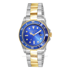 CHRIST VERRA CV 75049G-13 BLU Men's Silver Gold Dial Blue Stailess Steel