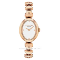 COACH SAMMY 14504640 Rose Gold Stainless Steel Strap
