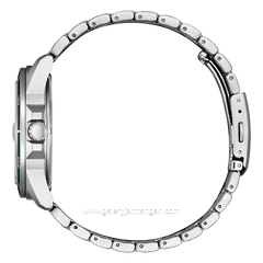 CITIZEN Eco Drive CTZ AW1811-82X Men Green Dial Stainless Steel Strap