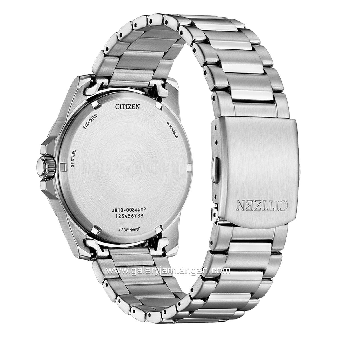 CITIZEN Eco Drive CTZ AW1811-82X Men Green Dial Stainless Steel Strap