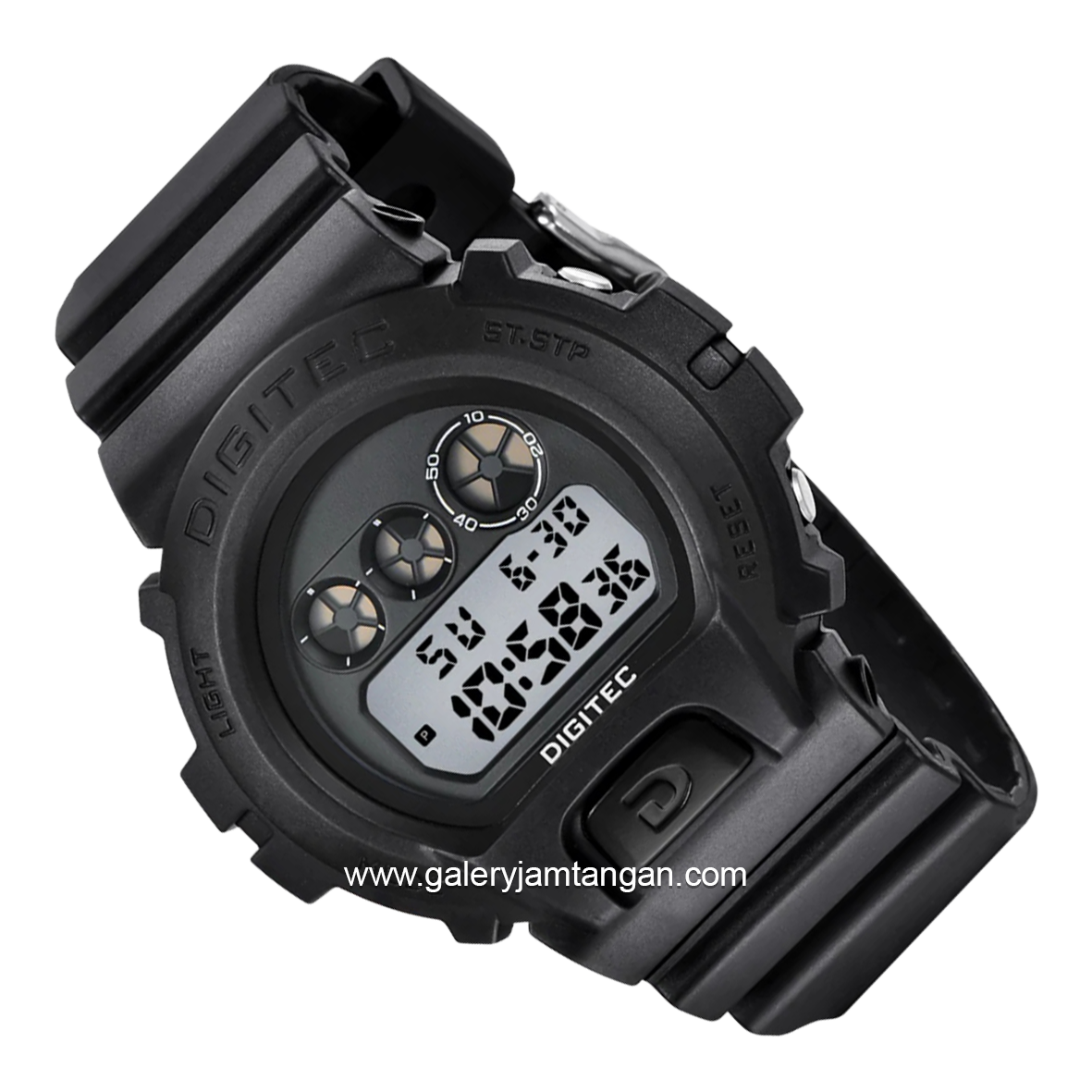 DIGITEC DG-5098T/2098T Black Rubber Strap
