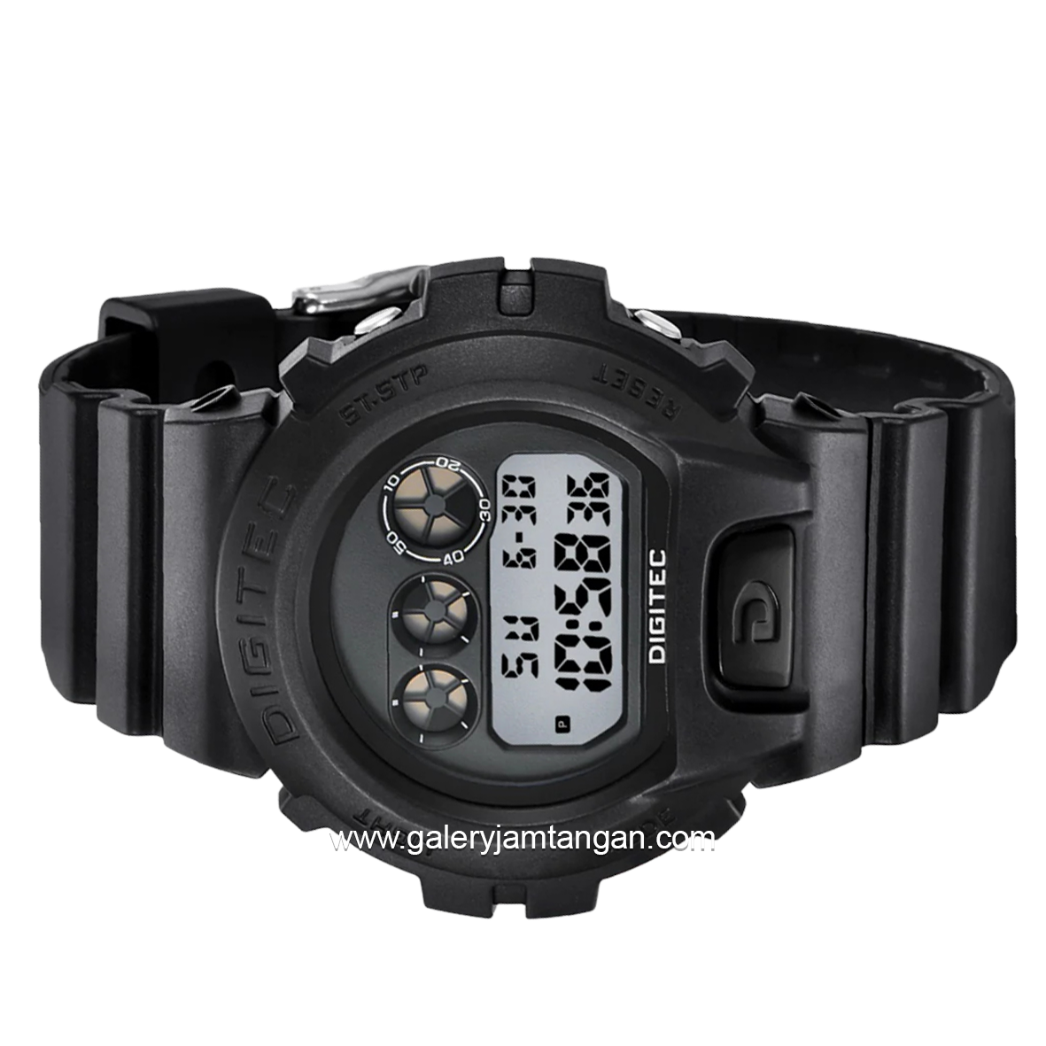 DIGITEC DG-5098T/2098T Black Rubber Strap