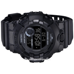 DIGITEC DG-5112T Full Black Digital Rubber Strap