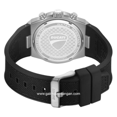 DUCATI DTWGC0002004 DT014 Chronograph Black Silicone Combi Nylon Strap