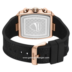 DUCATI TRAVERSE DTWGC0003405 Black Rosegold Nylon Combi Silicone Strap