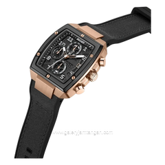 DUCATI TRAVERSE DTWGC0003405 Black Rosegold Nylon Combi Silicone Strap