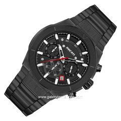 DUCATI DTWGI0000905 DT004 Chronograph Black Stainless Steel Strap