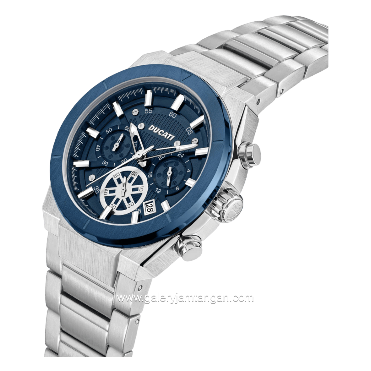 DUCATI DTWGI0000906 DT004 Chronograph Silver Stainless Steel Strap
