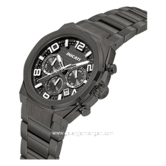 DUCATI DTWGI0001105 DT006 Chronograph Gunmetal Stainless Steel Strap