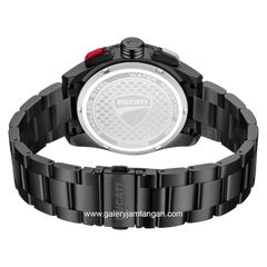 DUCATI DTWGI0003601 LEGGENDA Chronograph Black Stainless Steel Strap