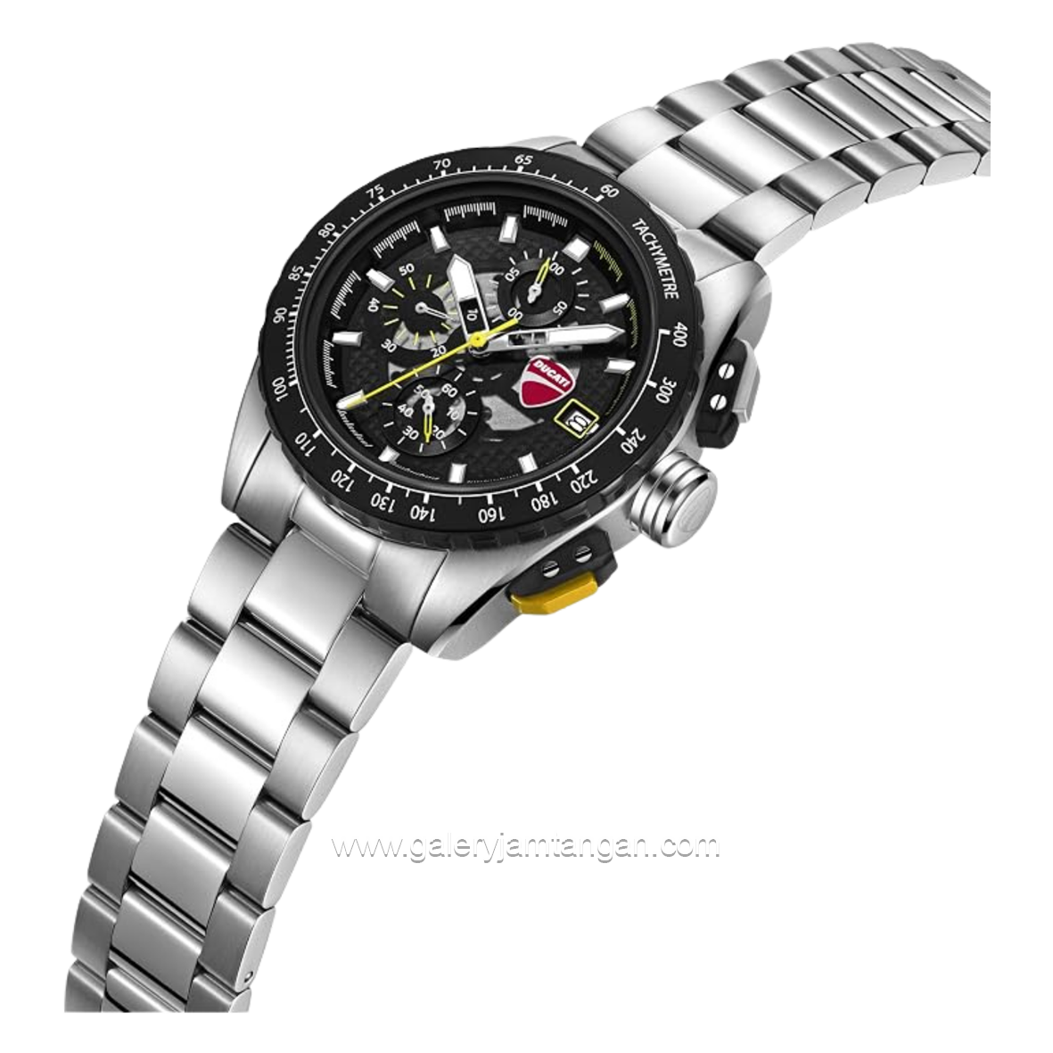 DUCATI DTWGI0003602 LEGGENDA Chronograph Silver Stainless Steel Strap