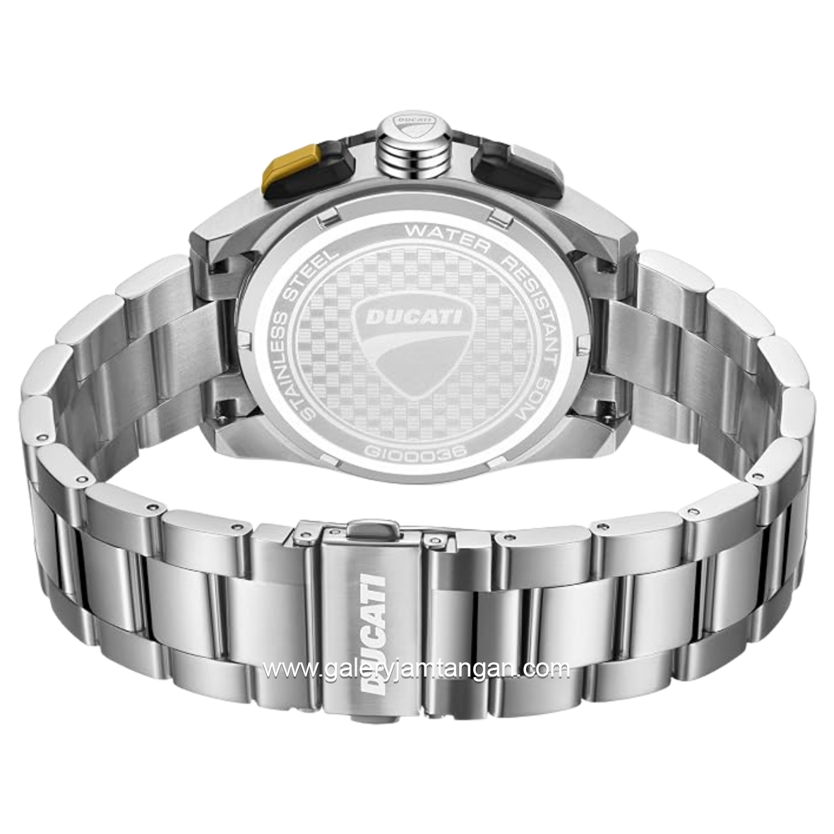 DUCATI DTWGI0003602 LEGGENDA Chronograph Silver Stainless Steel Strap