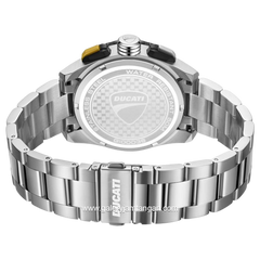 DUCATI DTWGI0003602 LEGGENDA Chronograph Silver Stainless Steel Strap