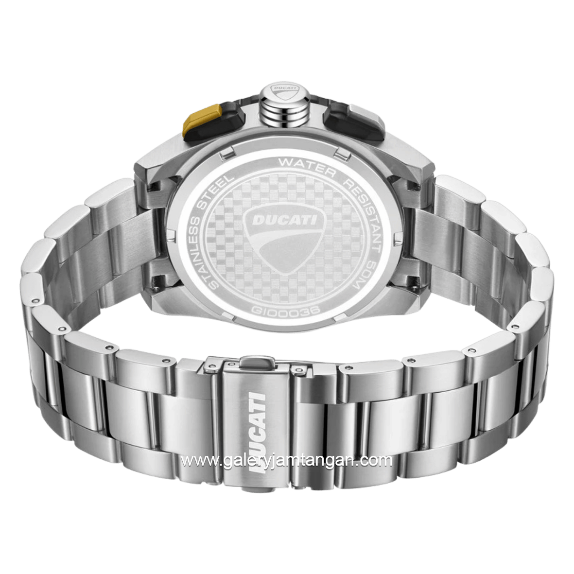 DUCATI DTWGI0003602 LEGGENDA Chronograph Silver Stainless Steel Strap