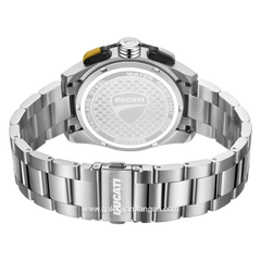 DUCATI DTWGI0003602 LEGGENDA Chronograph Silver Stainless Steel Strap