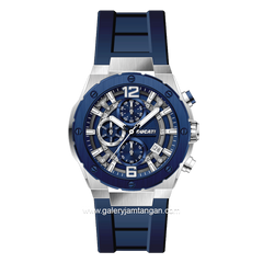 DUCATI DTWGO0000802 DT003 Chronograph Blue Silicone Strap
