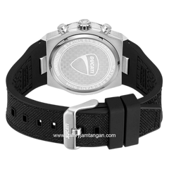DUCATI DTWGO0000902 DT004 Chronograph Black Nylon Combi Silicone Strap