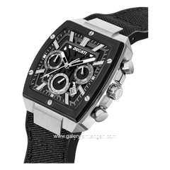 DUCATI DTWGO0001001 DT005 Chronograph Black Nylon Silicon Strap
