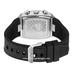 DUCATI DTWGO0001001 DT005 Chronograph Black Nylon Silicon Strap
