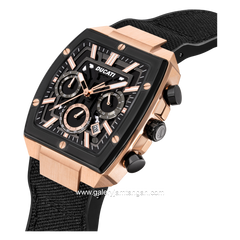 DUCATI DTWGO0001004 DT005 Chronograph Black Nylon Silicon Strap