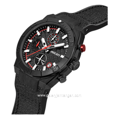 DUCATI DTWGO0001201 DT007 Chronograph Black Nylon Silicon Strap