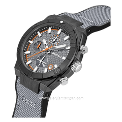 DUCATI DTWGO0001202 DT007 Chronograph Grey Nylon Black Silicon Strap