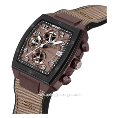 DUCATI DTWGO0001501 DT088 Chronograph Brown Nylon Black Silicon Strap