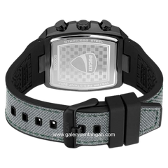 DUCATI DTWGO0001502 DT088 Chronograph Grey Nylon Black Silicon Strap