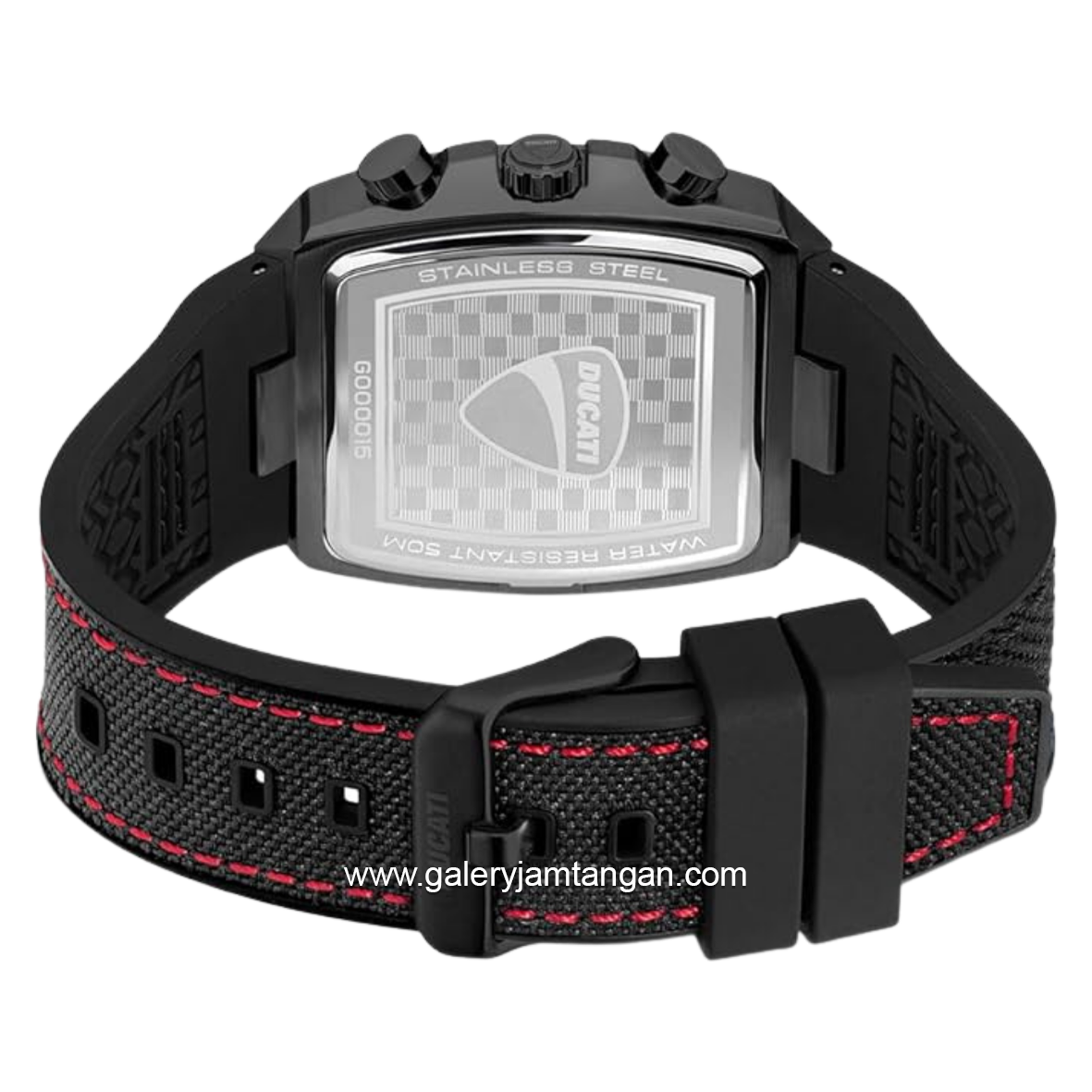 DUCATI DTWGO0001503 DT088 Chronograph Black Nylon Silicon Strap