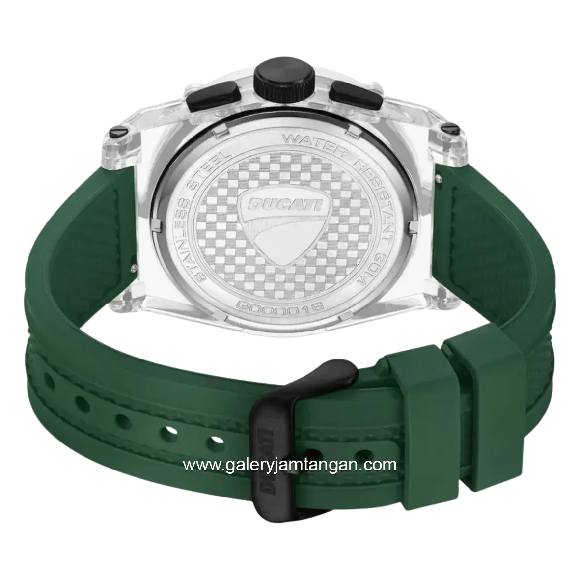 DUCATI DTWGO0001603 Chronograph Green Silicone Strap