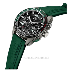 DUCATI DTWGO0001704 DT011 Chronograph Green Silicone Strap