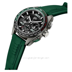 DUCATI DTWGO0001704 DT011 Chronograph Green Silicone Strap